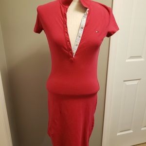 Tommy Hilfiger pink polo dress